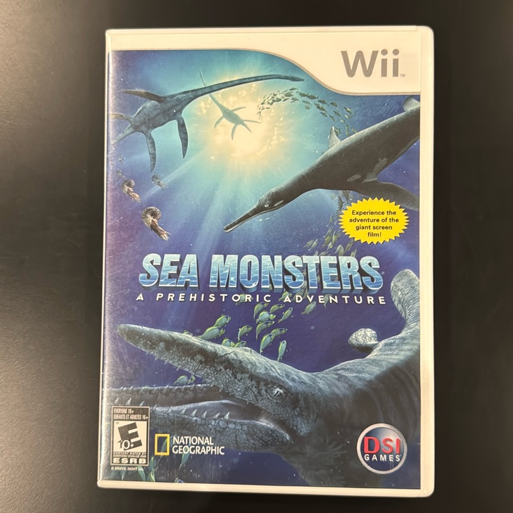 Sea Monsters: A Prehistoric Adventure - Nintendo Wii Game